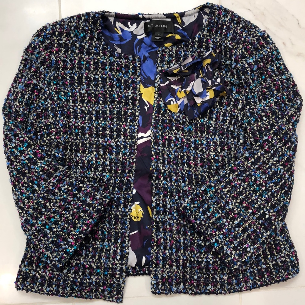 St. John Tweed Jacket